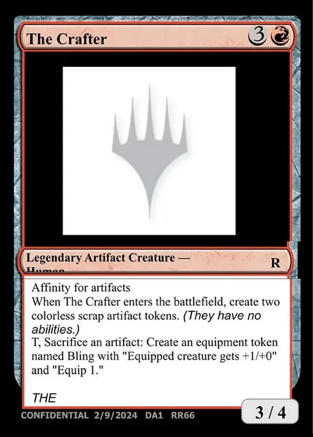 The Crafter, carte Magic UNK RR66 — extension Unknown Event