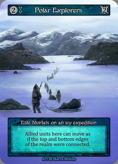 Polar Explorers, Sorcery card ALP 127 — Alpha set