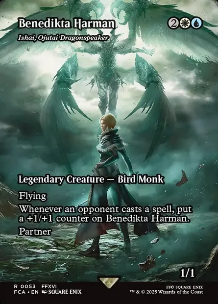 Ishai, Ojutai Dragonspeaker, Magic card FCA 53 — Final Fantasy: Through the Ages set