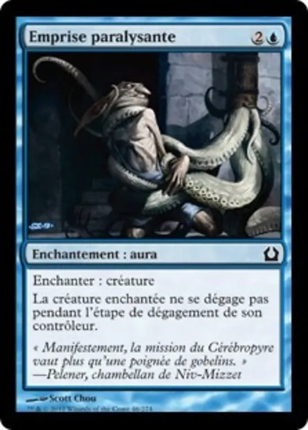 Emprise paralysante, carte Magic RTR 46 — extension Retour à Ravnica
