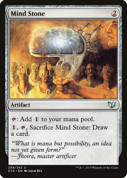 Mind Stone, Magic card C15 259 — Commander 2015 set