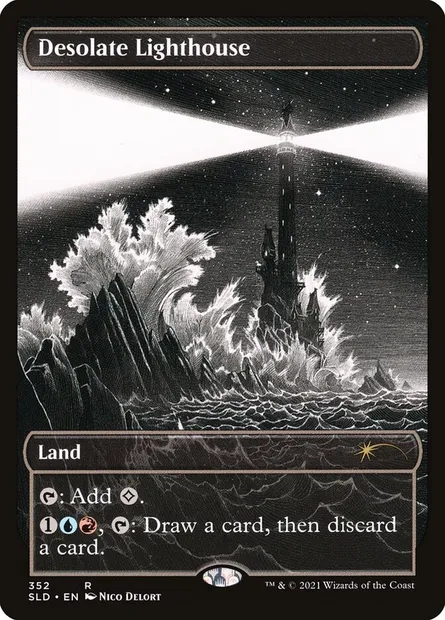Desolate Lighthouse, Magic card SLD 352 — Secret Lair Drop set