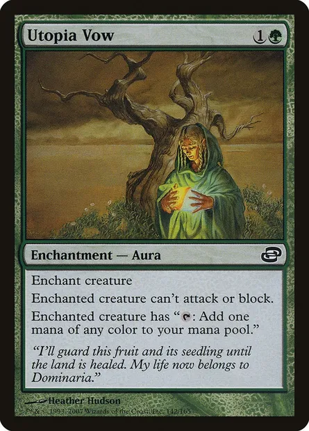 Utopia Vow, Magic card PLC 142 — Planar Chaos set