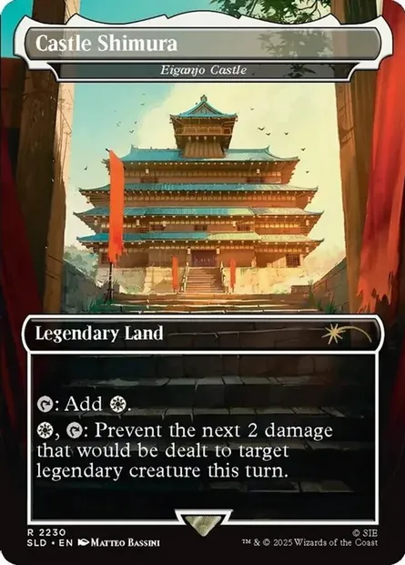 Eiganjo Castle, Magic card SLD 2230 — Secret Lair Drop set