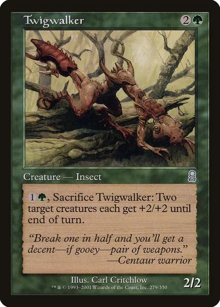 Marchebranche, carte Magic ODY 279 — extension Odyssée
