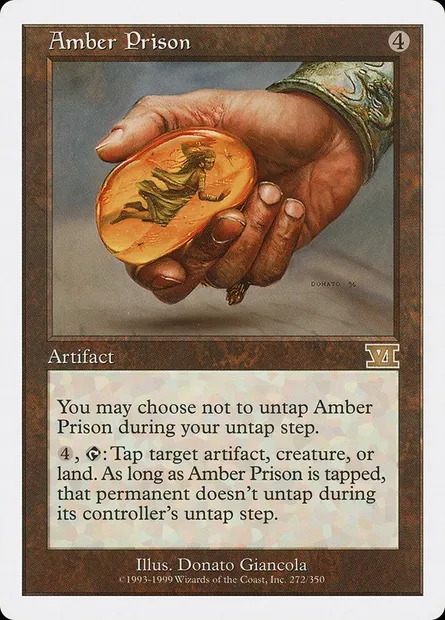 Amber Prison, Magic card 6ED 272 — Classic Sixth Edition set