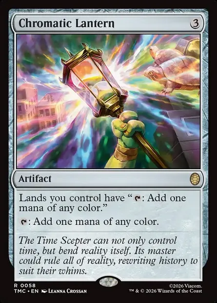 Chromatic Lantern, Magic card TMC 58 — Teenage Mutant Ninja Turtles Eternal set