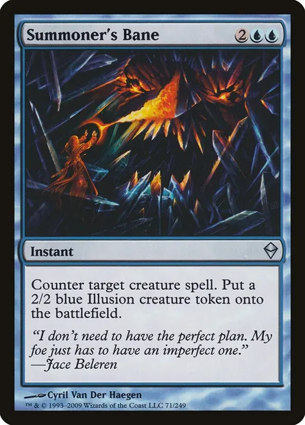 Summoner's Bane, Magic card ZEN 71 — Zendikar set