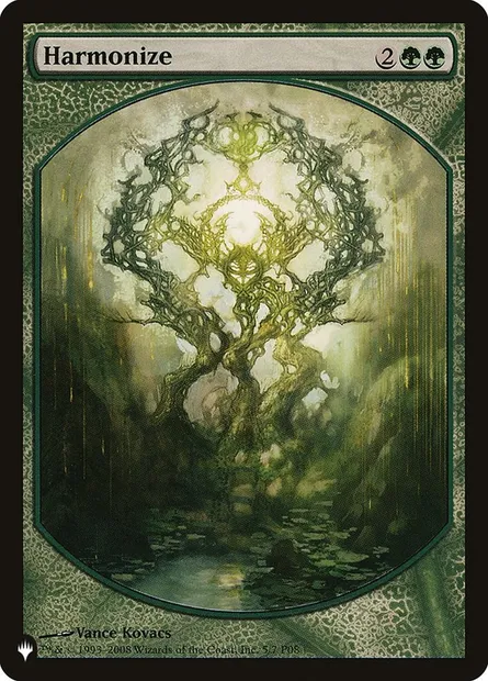 Harmonize, Magic card P 08-5 — The List set