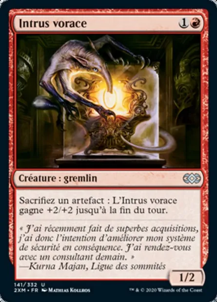 Intrus vorace, carte Magic 2XM 141 — extension Double Masters
