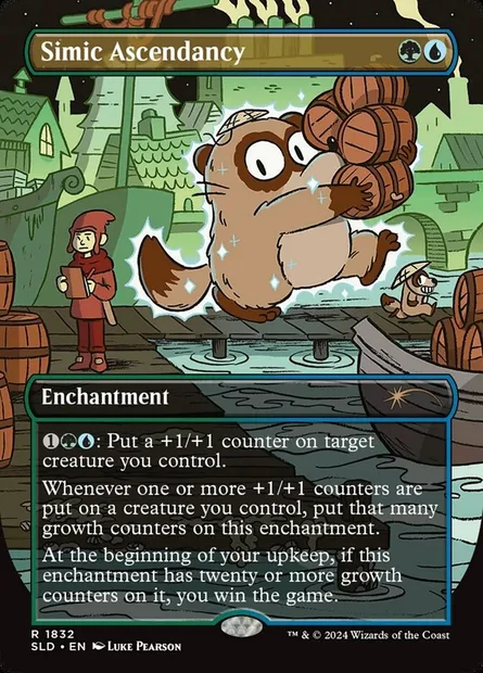 Simic Ascendancy, Magic card SLD 1832 — Secret Lair Drop set