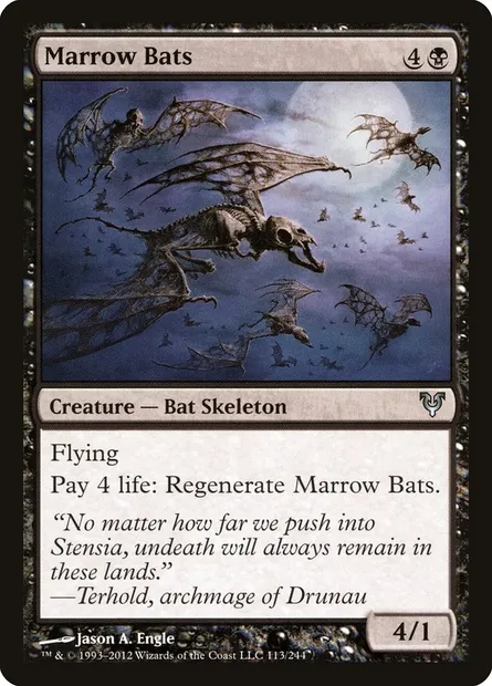 Marrow Bats, Magic card AVR 113 — Avacyn Restored set