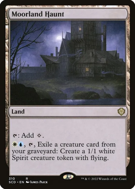 Moorland Haunt, Magic card SCD 310 — Starter Commander Decks set