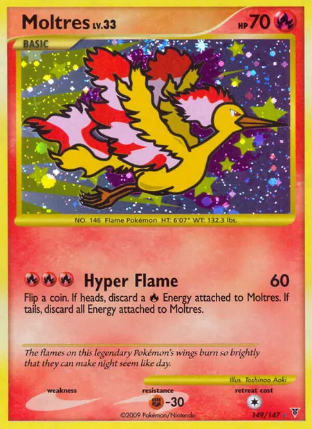 Moltres, Pokémon card SV 149 — Supreme Victors set