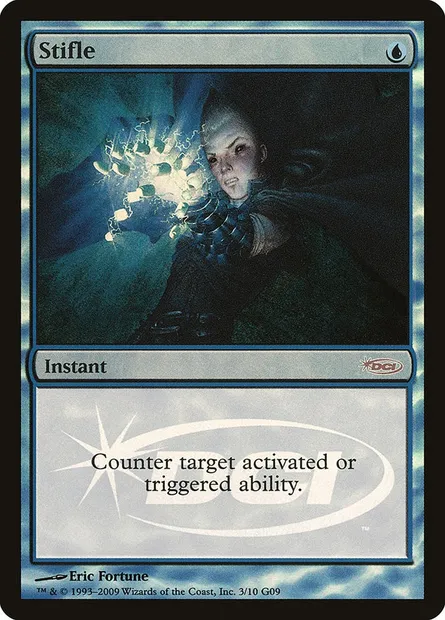 Asphyxie, carte Magic G09 3 — extension Judge Gift Cards 2009