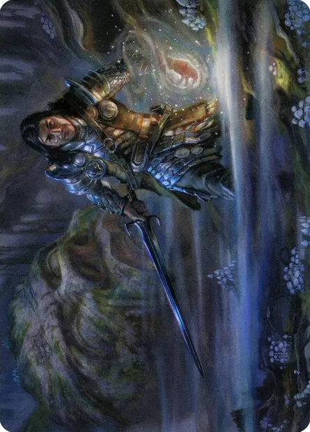 Carth the Lion // Carth the Lion, carte Magic AMH2 47 — extension Modern Horizons 2 Art Series