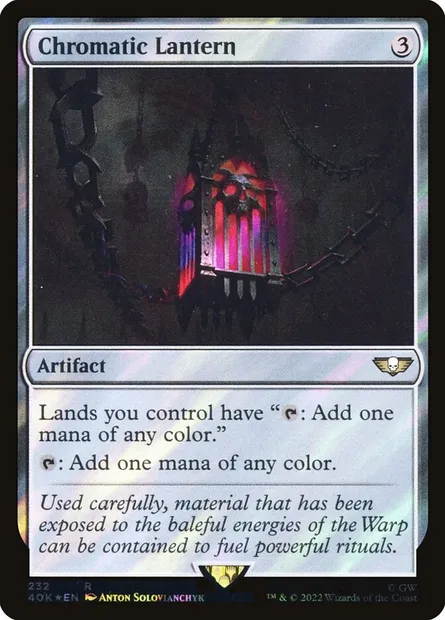 Chromatic Lantern, Magic card 40K 232★ — Warhammer 40,000 Commander set