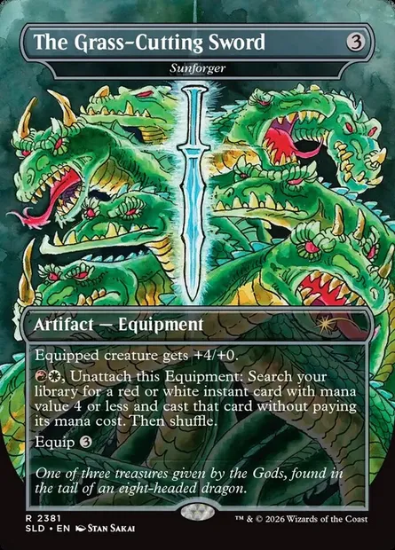 Forgeur de soleil, carte Magic SLD 2381 — extension Secret Lair Drop