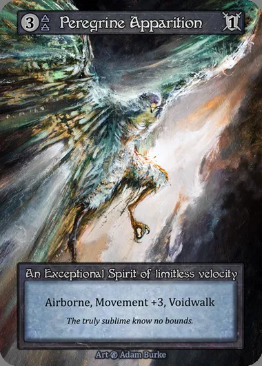 Peregrine Apparition, Sorcery card BET 118 — Beta set