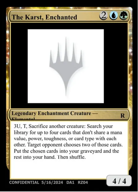 The Karst, Enchanted, carte Magic UNK RZ04i — extension Unknown Event