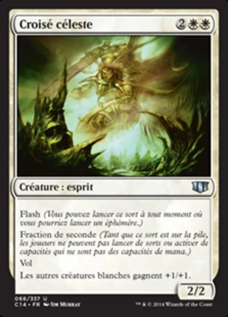 Croisé céleste, carte Magic C14 68 — extension Commander 2014