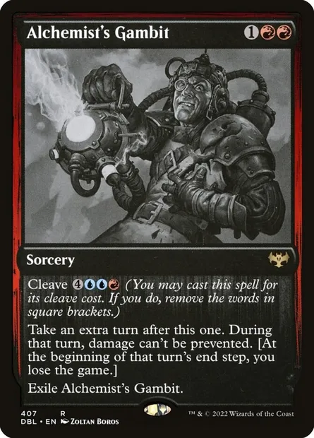 Alchemist's Gambit, Magic card DBL 407 — Innistrad: Double Feature set