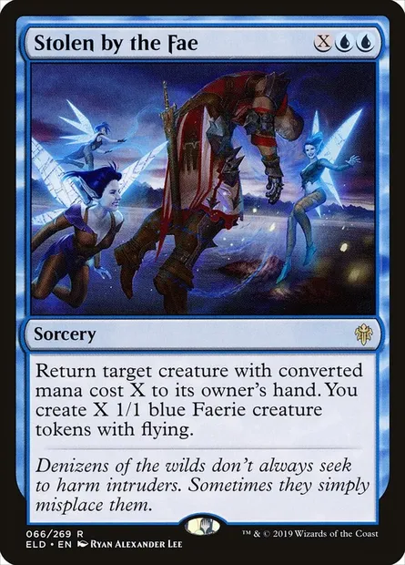Stolen by the Fae, Magic card ELD 66 — Throne of Eldraine set