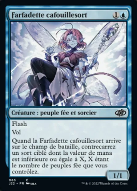 Farfadette cafouillesort, carte Magic J22 65 — extension Jumpstart 2022