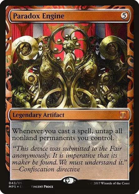 Paradox Engine, Magic card MPS 43 — Kaladesh Inventions set