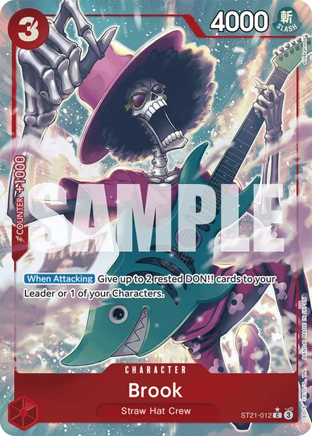 Brook, One Piece card ST21-012 — GEAR5 set