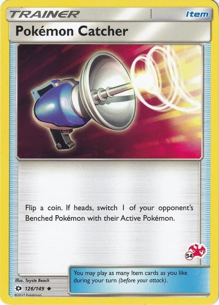 Pokemon Catcher, Pokémon card BA20 126c-54 — Battle Academy 2020 set