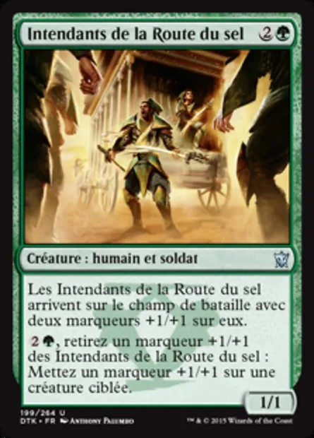 Intendants de la Route du sel, carte Magic DTK 199 — extension Les Dragons de Tarkir