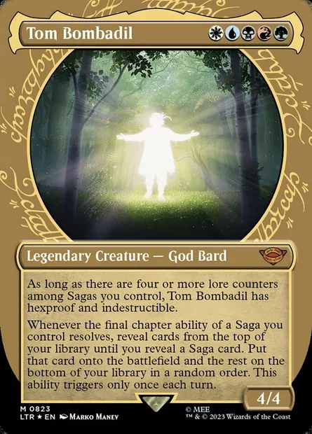 Tom Bombadil, Magic card LTR 823 — The Lord of the Rings: Tales of Middle-earth set