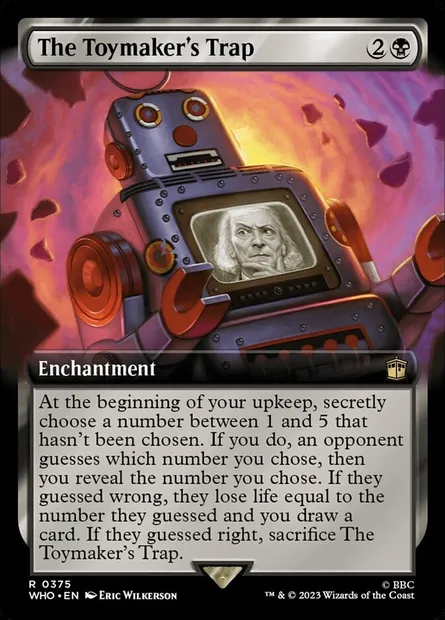 The Toymaker's Trap, Magic card WHO 375 — Doctor Who set