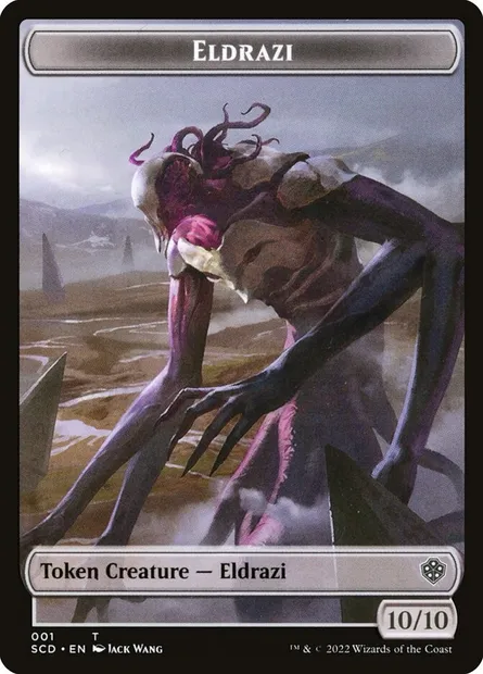 Eldrazi, Magic card TSCD 1 — Starter Commander Deck Tokens set