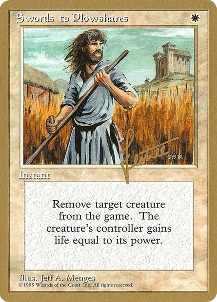 Retour au pays, carte Magic PTC bl52 — extension Pro Tour Collector Set