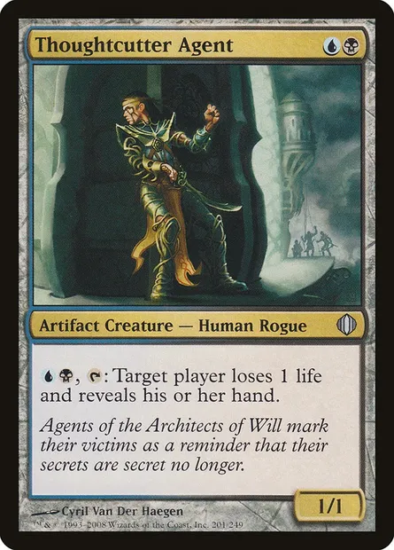 Thoughtcutter Agent, Magic card ALA 201 — Shards of Alara set