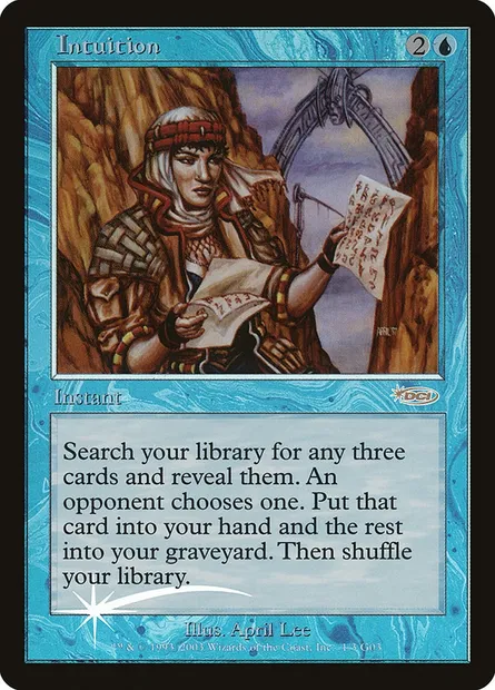 Intuition, carte Magic G03 1 — extension Judge Gift Cards 2003