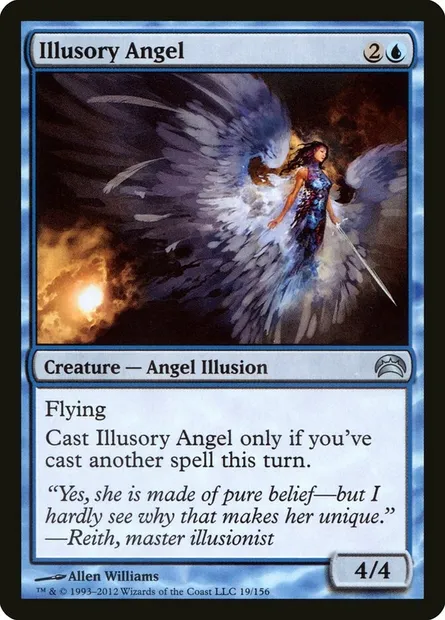 Illusory Angel, Magic card PC2 19 — Planechase 2012 set