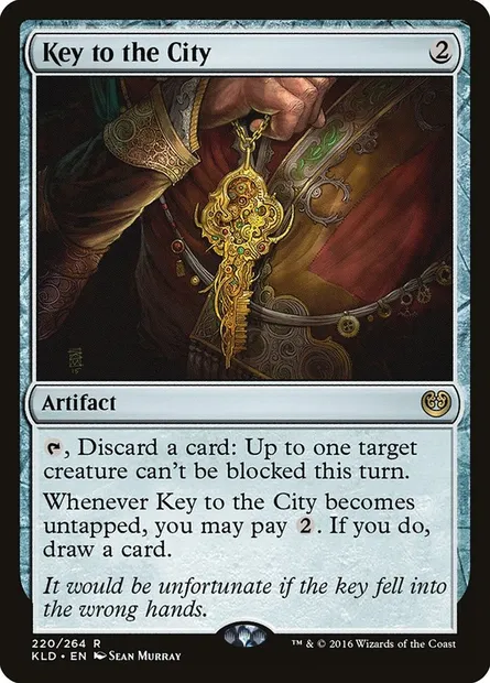 Key to the City, Magic card KLD 220 — Kaladesh set