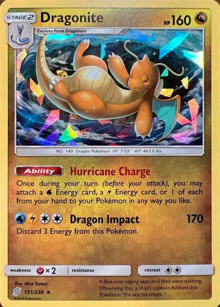 Dragonite, Pokémon card TDX 151 — Theme Deck & Blisters Exclusives set