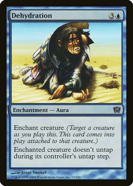 Dehydration, Magic card 9ED 73★ — Ninth Edition set