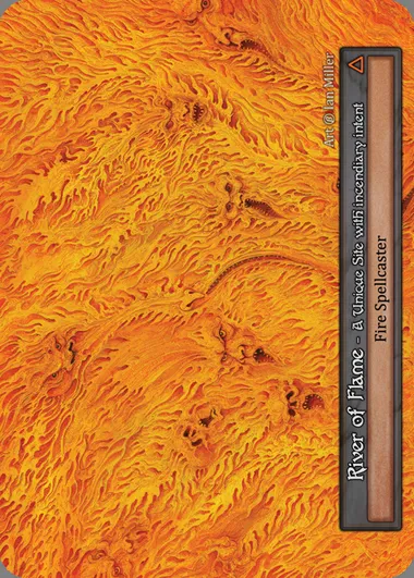 River of Flame, Sorcery card BET 386 — Beta set
