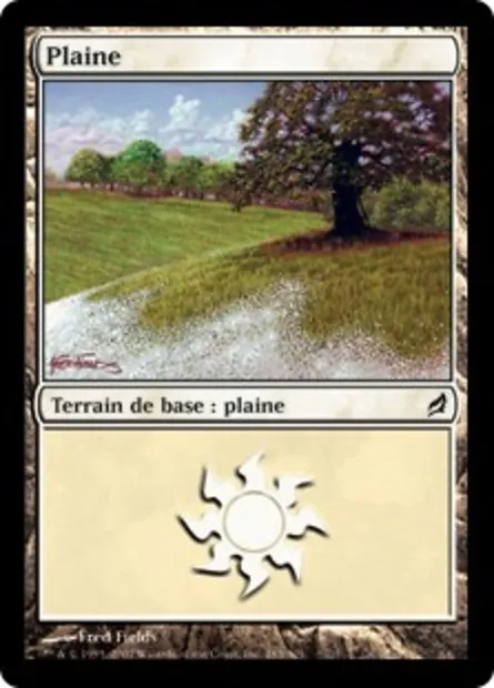 Plaine, carte Magic LRW 283 — extension Lorwyn