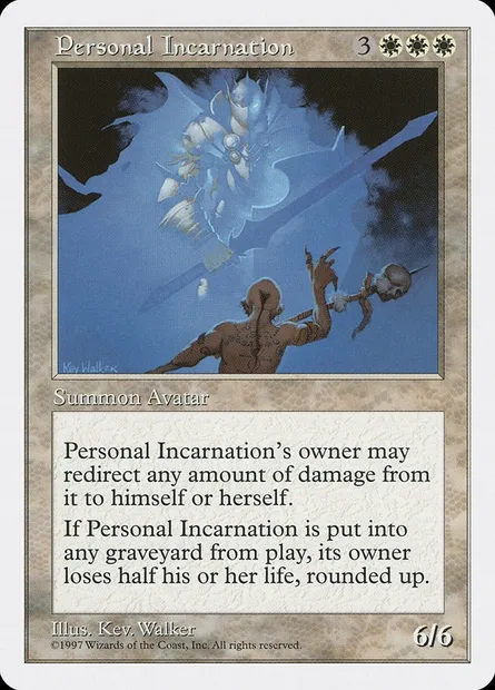 Personal Incarnation, Magic card 5ED 51 — Fifth Edition set