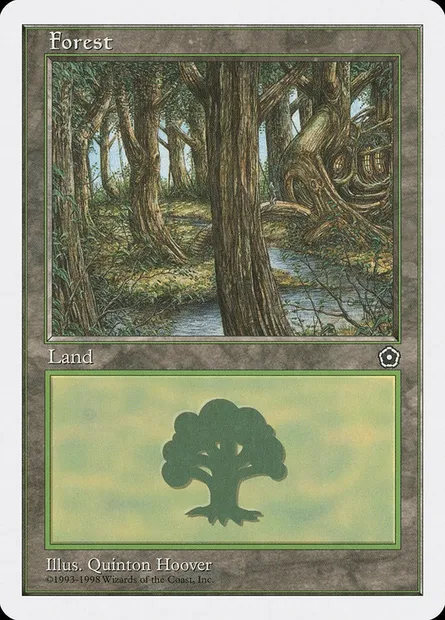 Forest, Magic card ATH 85 — Anthologies set