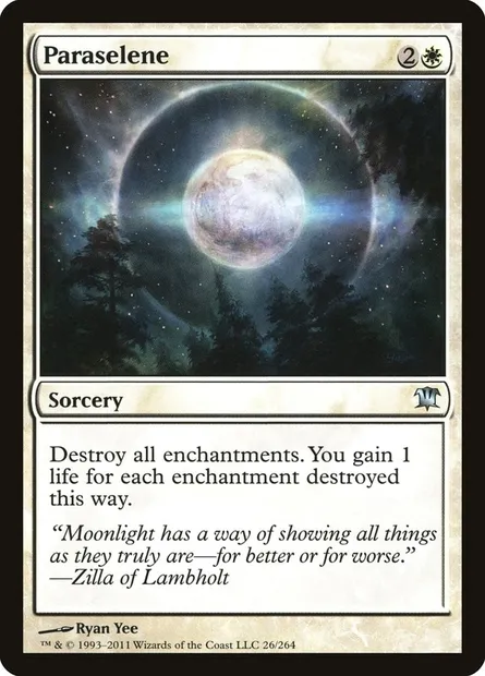 Paraselene, Magic card ISD 26 — Innistrad set