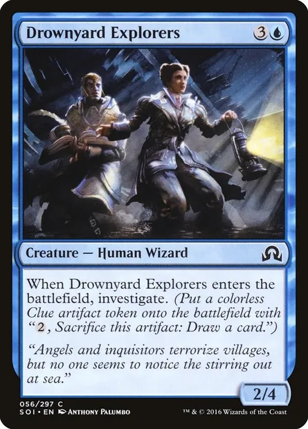 Drownyard Explorers, Magic card SOI 56 — Shadows over Innistrad set