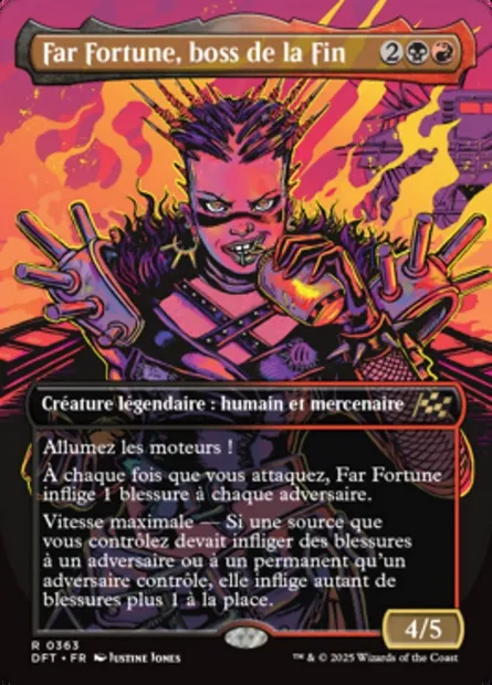 Far Fortune, boss de la Fin, carte Magic DFT 363 — extension Aetherdrift
