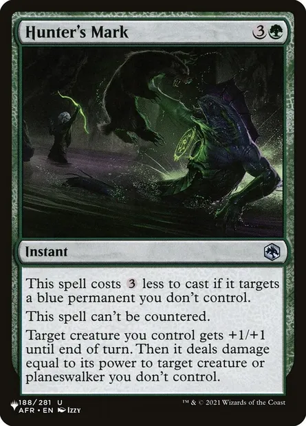 Marque du chasseur, carte Magic PLST AFR-188 — extension The List